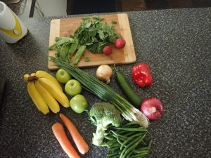 Fresh fruit and Vegetables