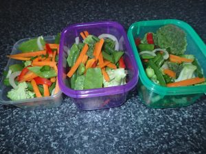 Premade stirfry vegetables